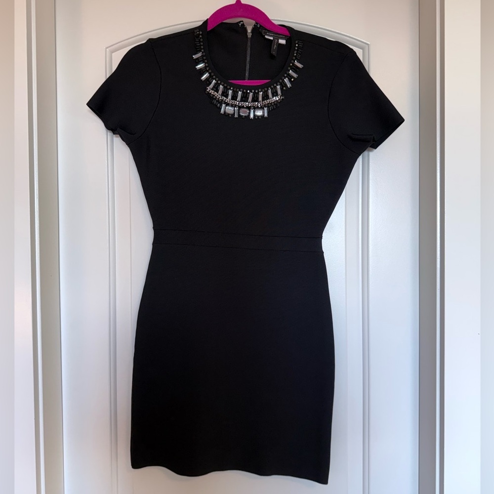 BCBGMaxAzria Kaylen Dress Alternative Goth Grunge Y2K Formal size Medium